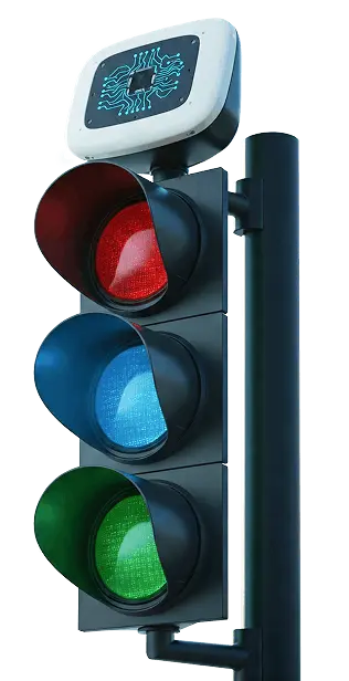 semaforo con dispositivo AIoT 2-1